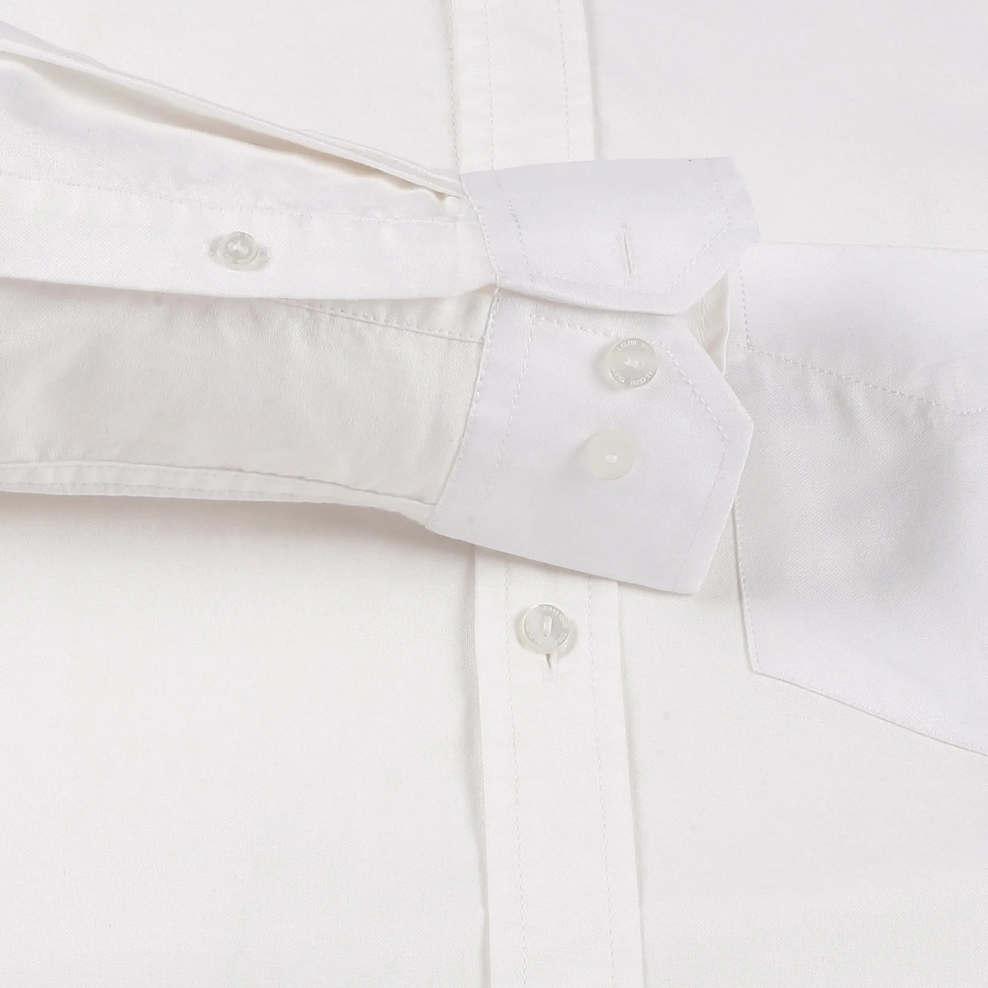 Regal Full Sleeves Oxford White Shirt