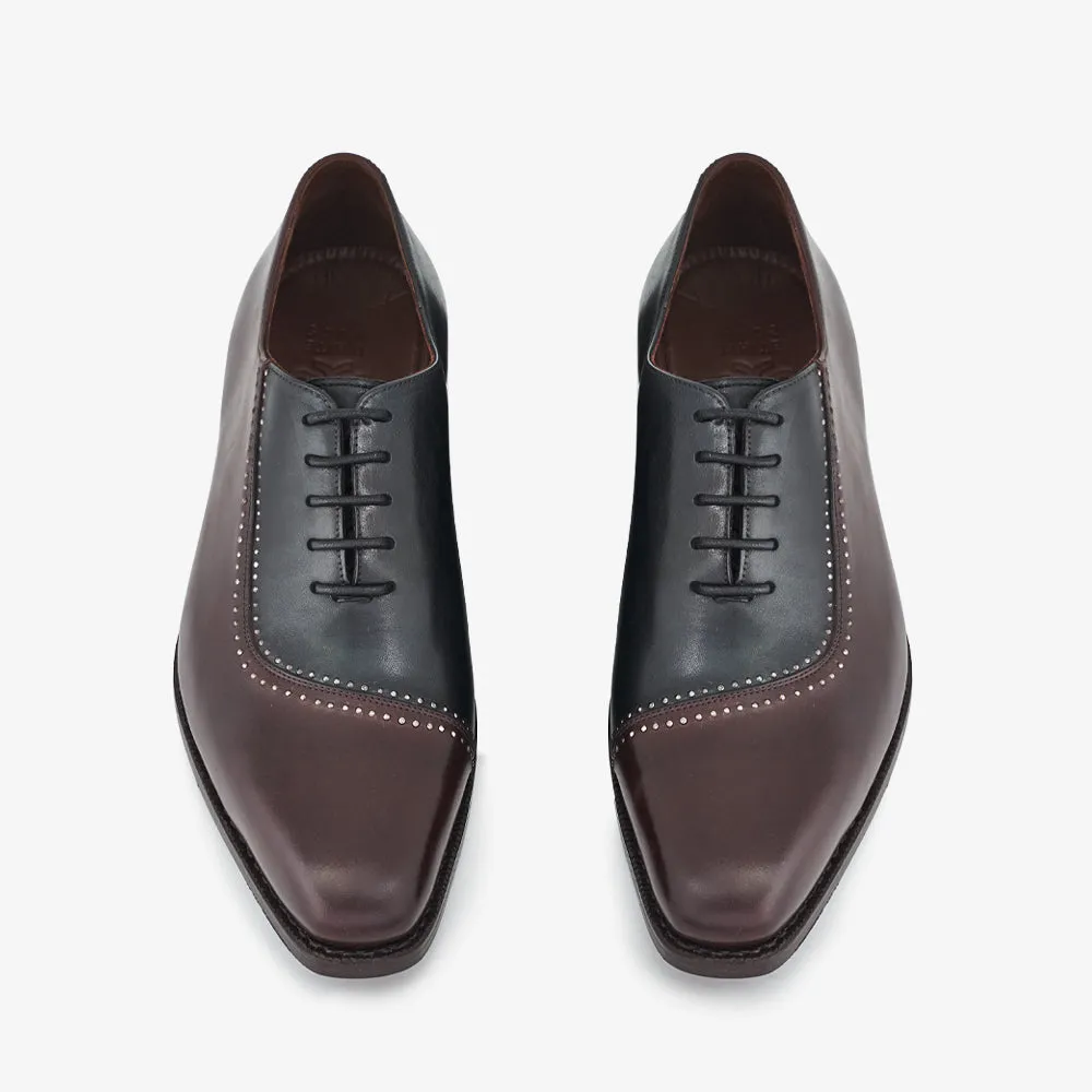 Repton Black & Brown Oxford Shoes