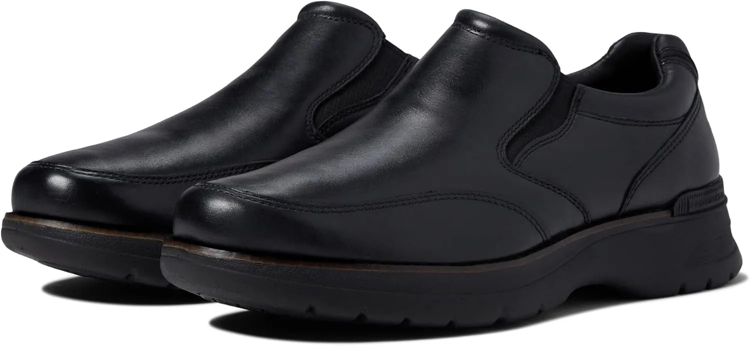 Rockport Prowalker Next Slip-On Black Leather 8.5 XW (4E)