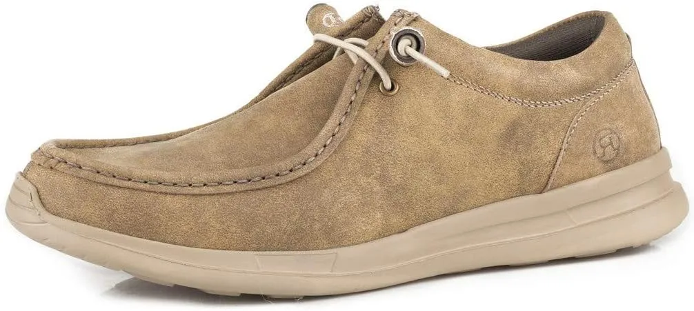 ROPER Men's Chillin Low Eyelet Chukka Casual Leather Shoes - 09-020-0992-2845 TA 12 D(M) US Tan