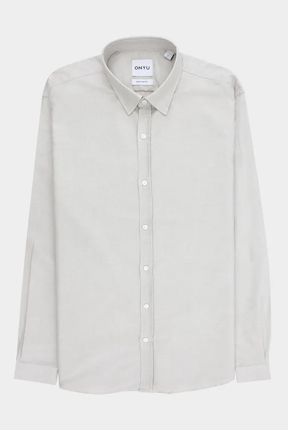 Sand Regular Fit Oxford Shirt