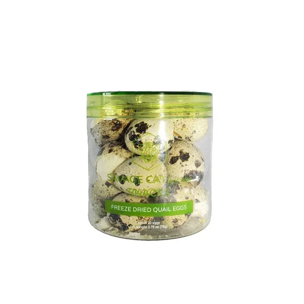 Savage Cat Freeze Dried Quail Eggs