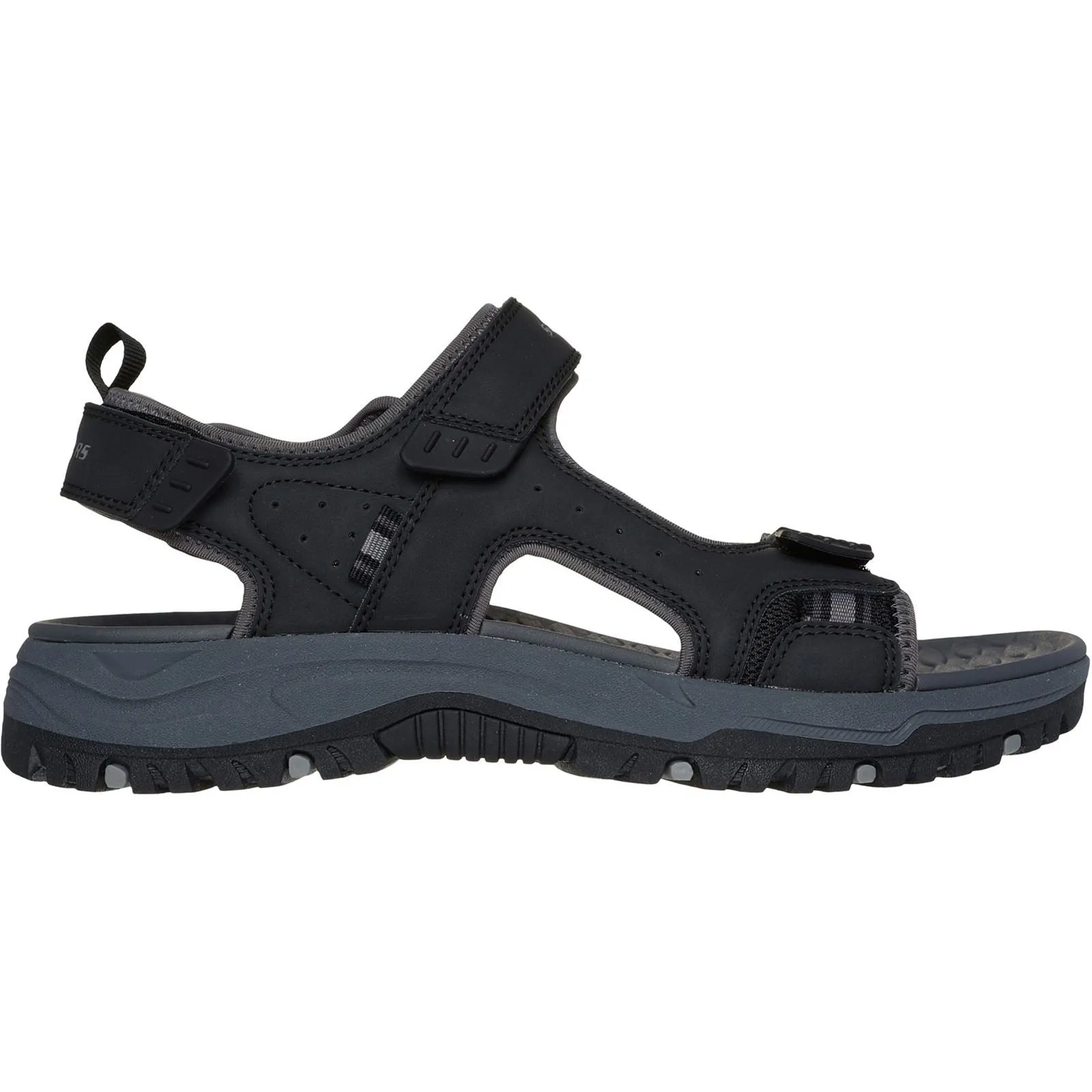 Skechers Prewitt Rigdon Synthetic Men's Black Sandals