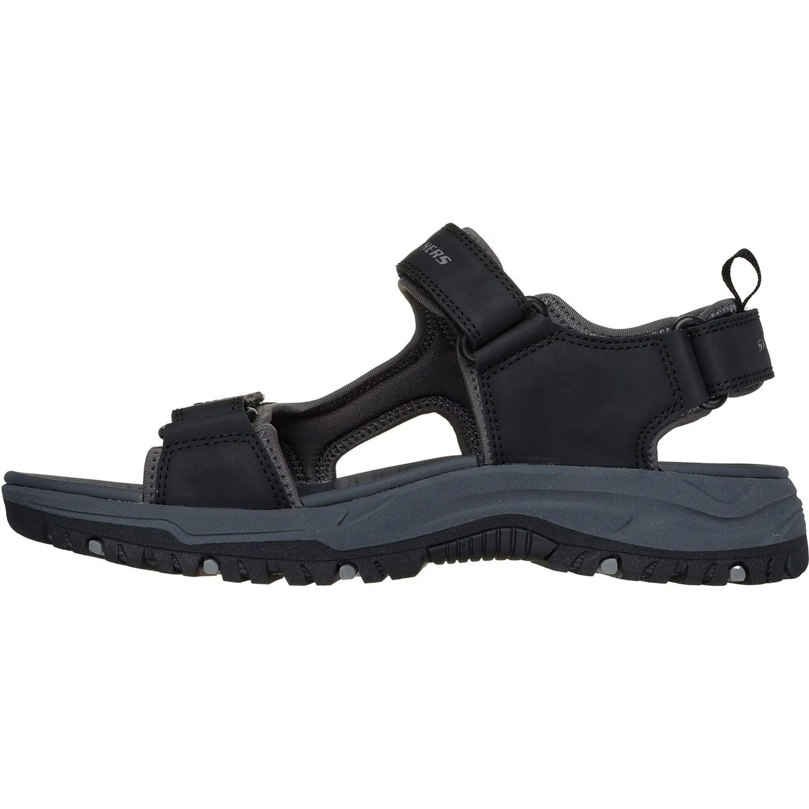 Skechers Prewitt Rigdon Synthetic Men's Black Sandals