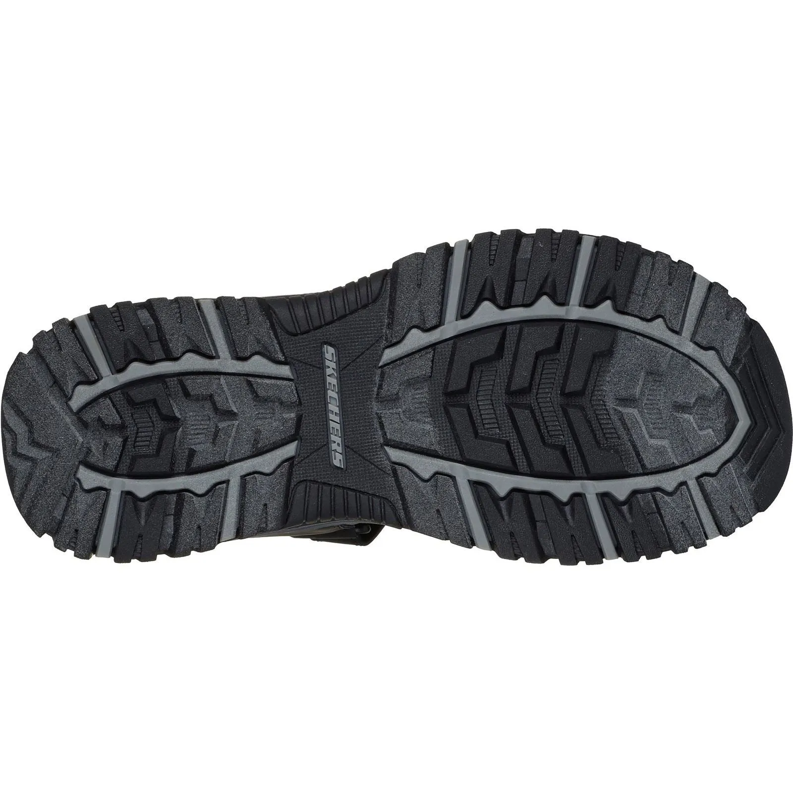 Skechers Prewitt Rigdon Synthetic Men's Black Sandals