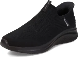 Skechers Slip Ins Men's Ultra Flex 3.0 Smooth Step, Black/Black, Size 7.5 Wide