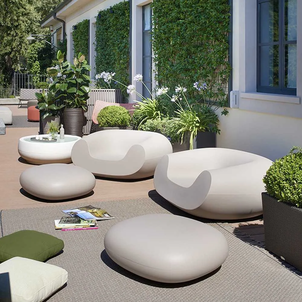 Slide Chubby Armchair Polyethylene by Marcel Wanders