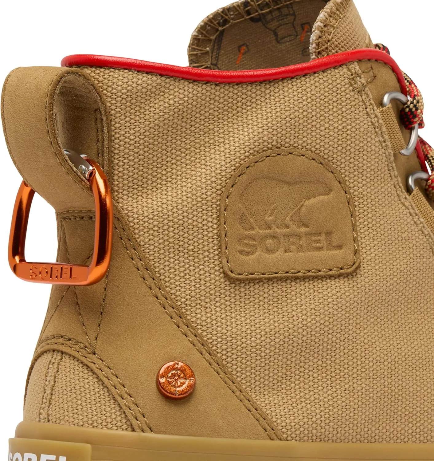 Sorel Women's Scout N About Mid Sneaker Gear Chk