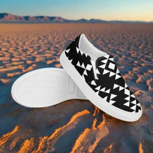 Southwest Styled Womens Slip-On Canvas Shoes