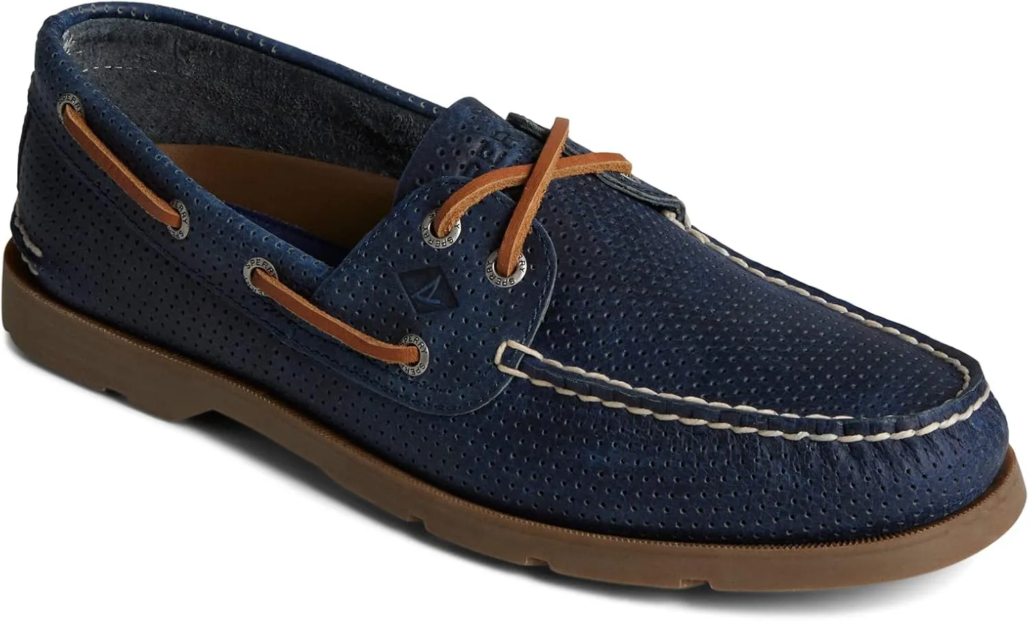 Sperry Leeward 2-Eye Perf Navy 1 9.5 M (D)