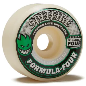 SPITFIRE F4 CONICAL 52MM 101 DURO SKATEBOARD WHEELS