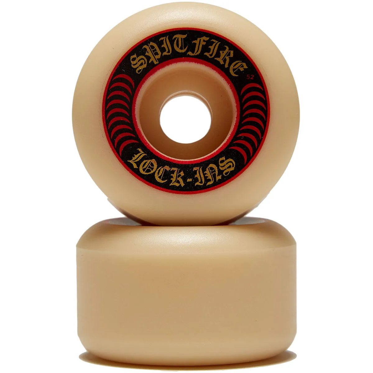 SPITFIRE F4 LOCK INS 52MM 101 DURO SKATEBOARD WHEELS