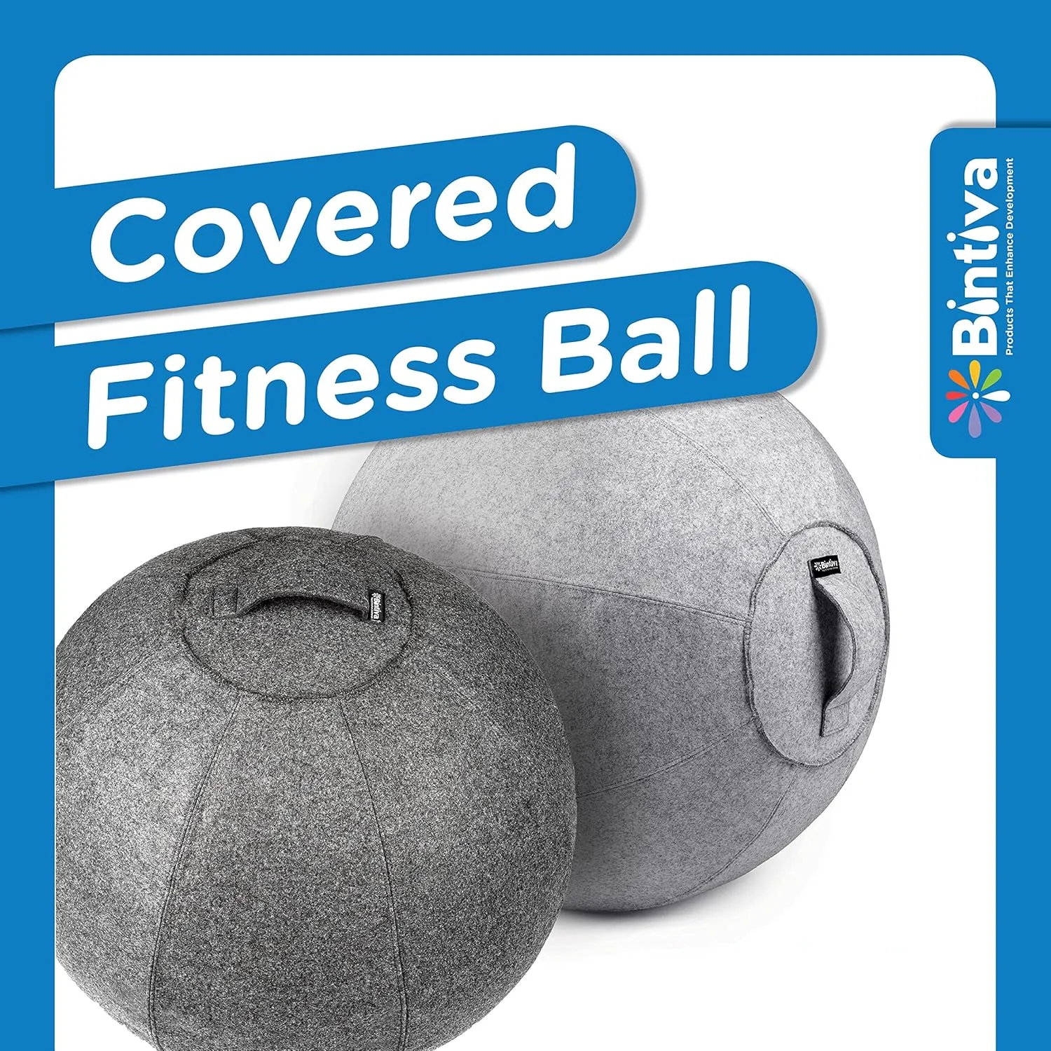 Stability Ball Chair for Office - Ergonomic Seating/Labor Birthing Pregnancy/Yoga Balance Stability Exercise Fitness
