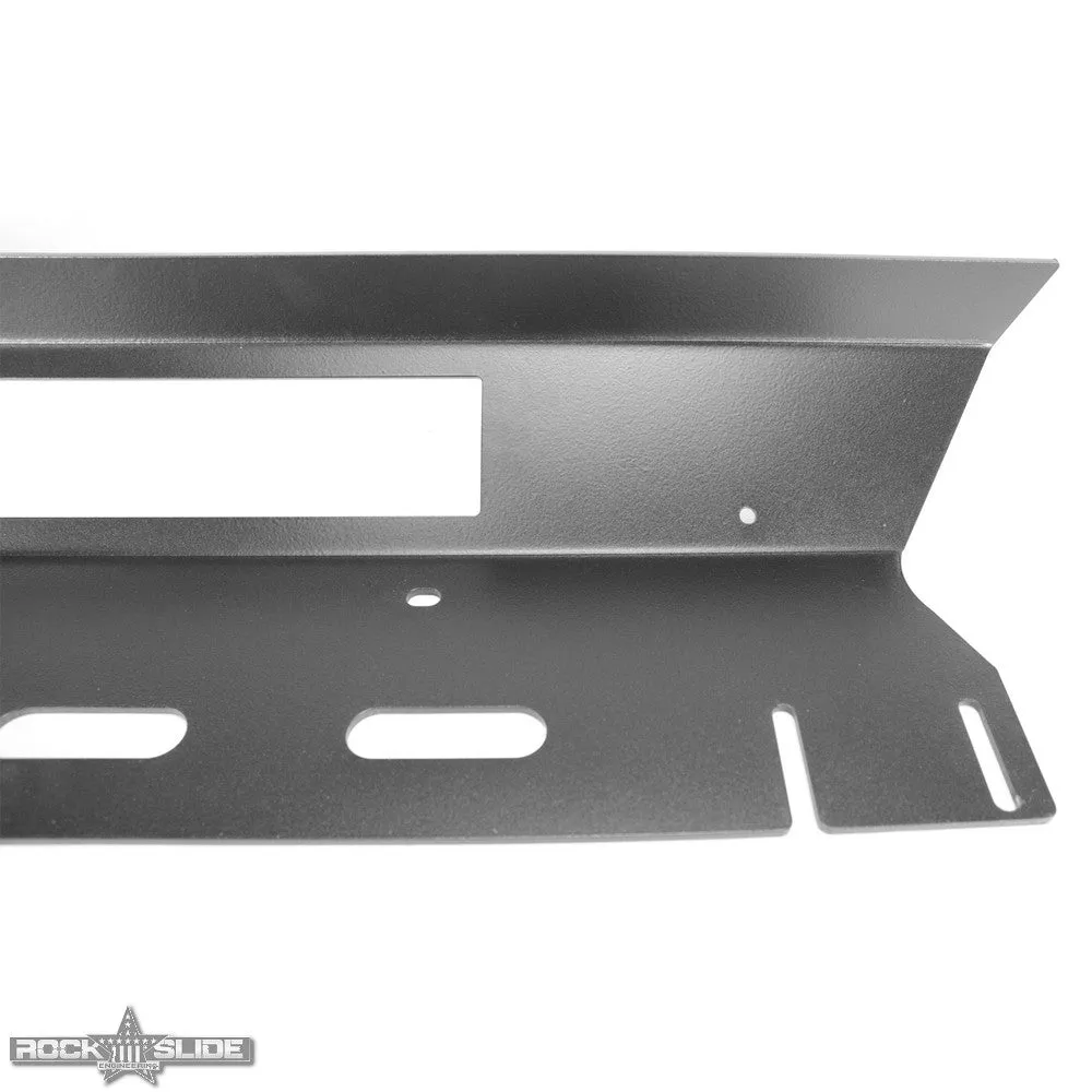 Step Slider Skid Plate Kit for 2007-18 Jeep JK 2 Door Rock Slide Engineering - AX-SS-SP-JK2