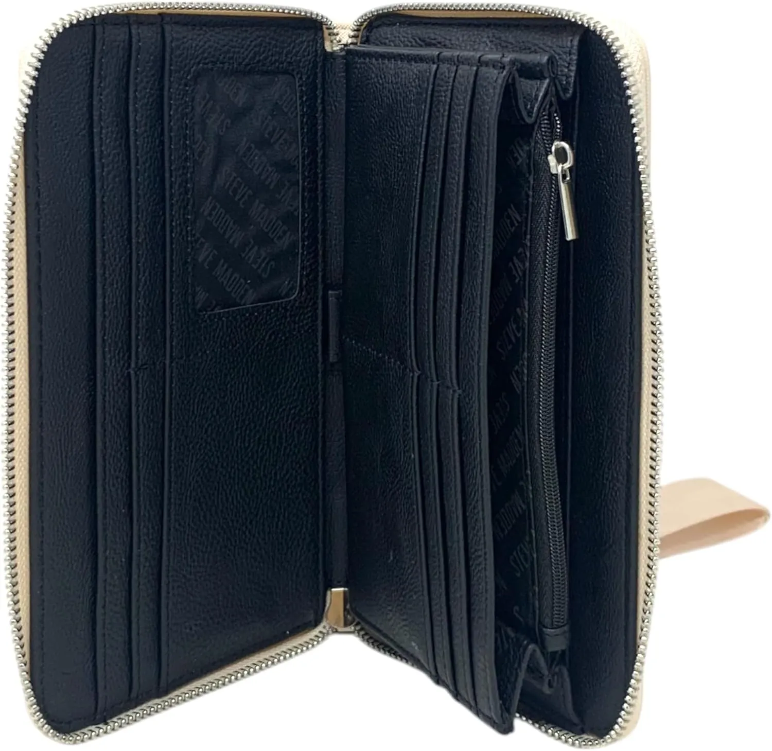 Steve Madden Bzip-Web Zip Around Wristlet