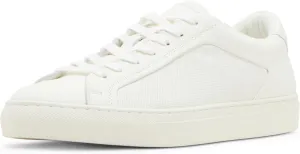 Steve Madden Men's FINNEAS Sneaker, White/White, 10