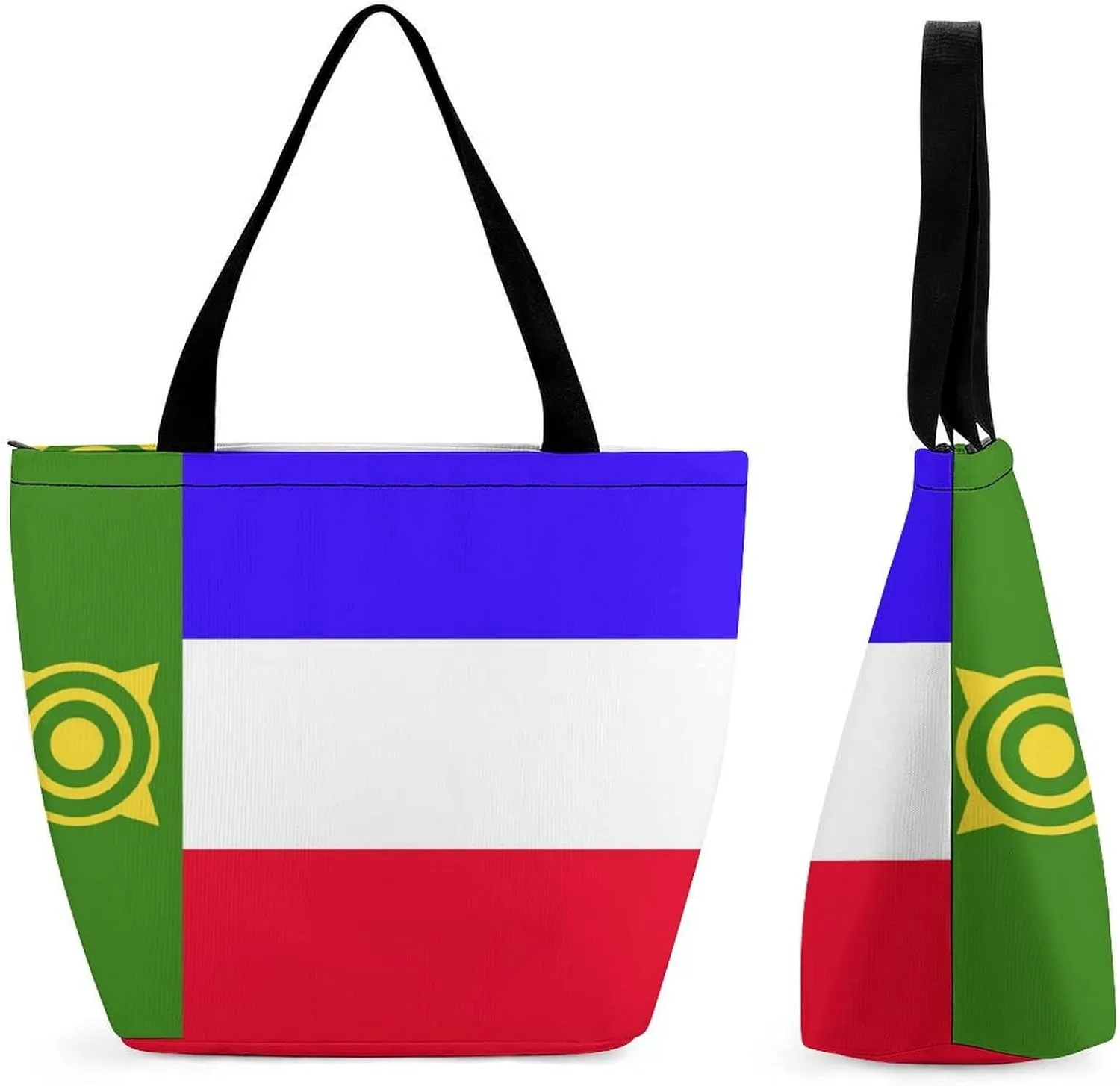 Stylish Cape Verde Flag Women's Practical Tote Handbag for Work and Casual Outings