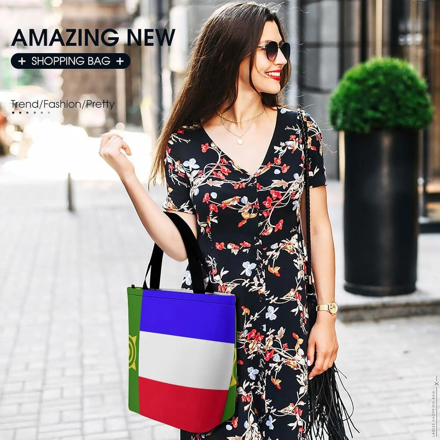 Stylish Cape Verde Flag Women's Practical Tote Handbag for Work and Casual Outings