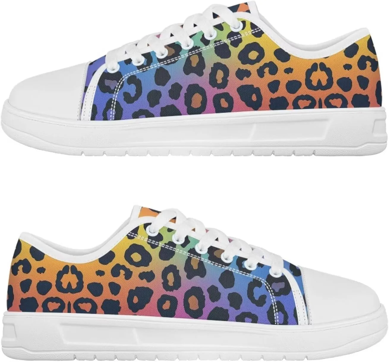 Summer Womens & Men Casual Sneakers Fashion Adult Canvas Shoes with Flag Pattern