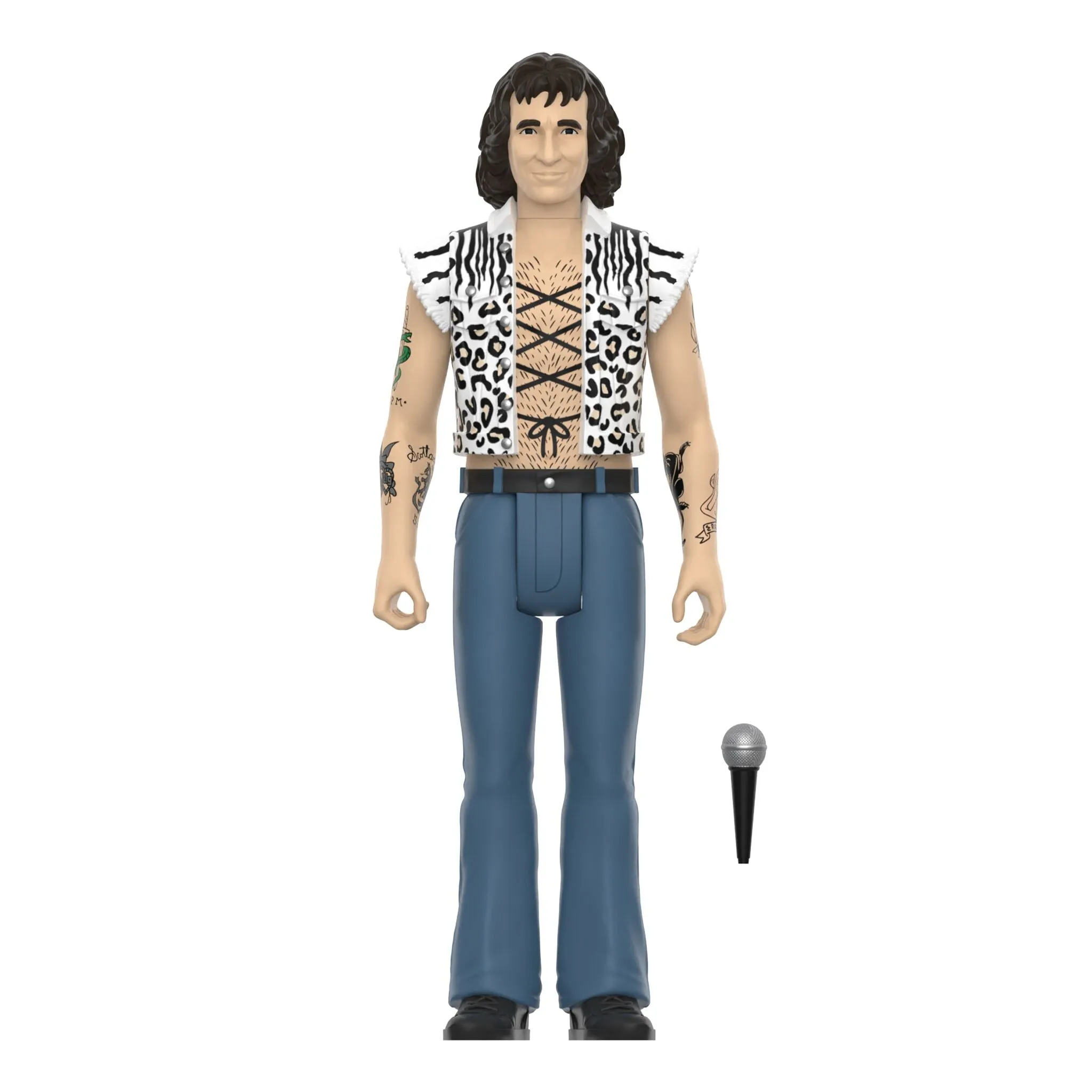 Super7 x BON SCOTT - LEOPARD PRINT - ReAction Figure