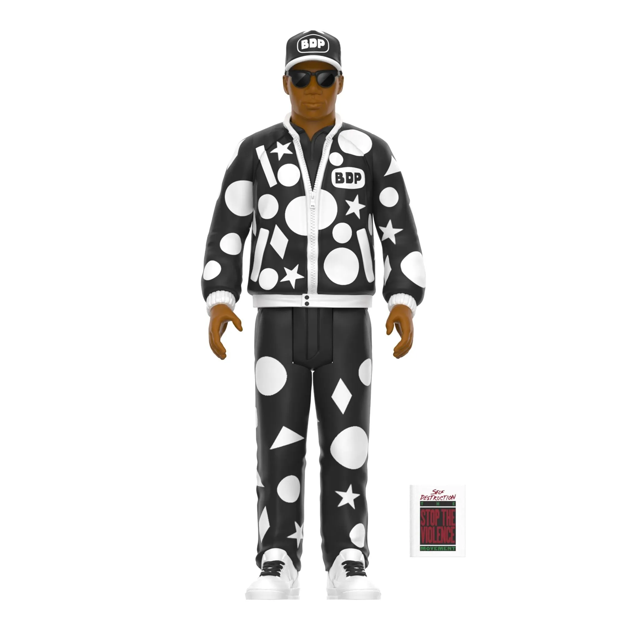 Super7 x KRS-ONE (SELF DESTRUCTION) ReAction Figure