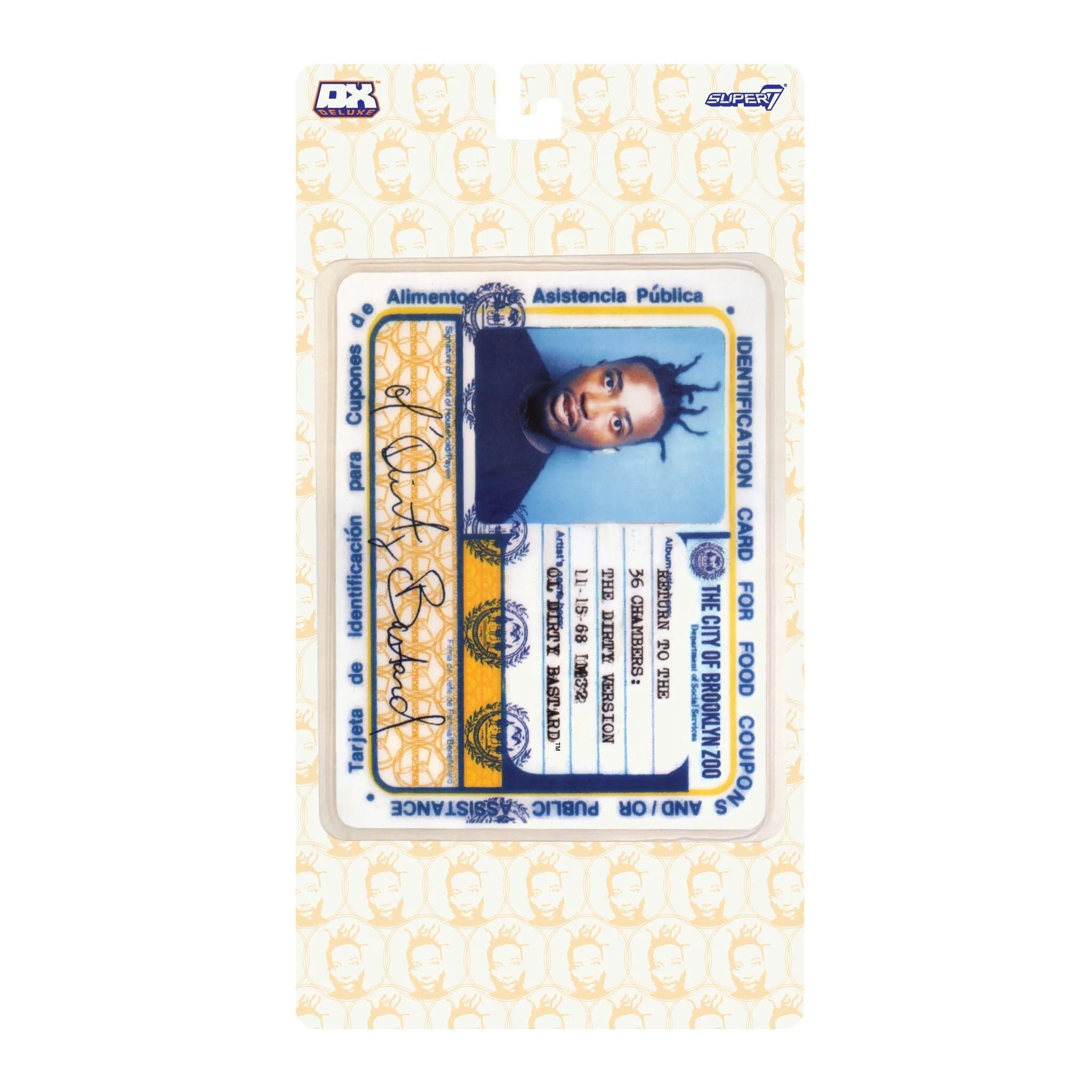 Super7 x O.D.B. - OL' DIRTY BASTARD - 7" DELUXE ACTION FIGURE