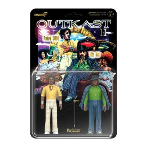 Super7 x Outkast - Andre 3000 - Big Boi (Aquemini) ReAction Figures