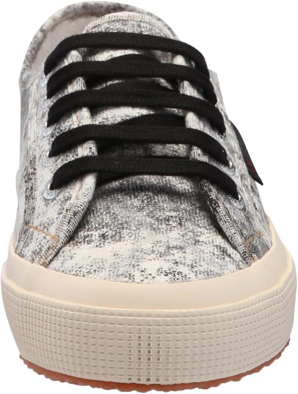 Superga Women's 2750 Cotton Denim Destroyed Sneaker