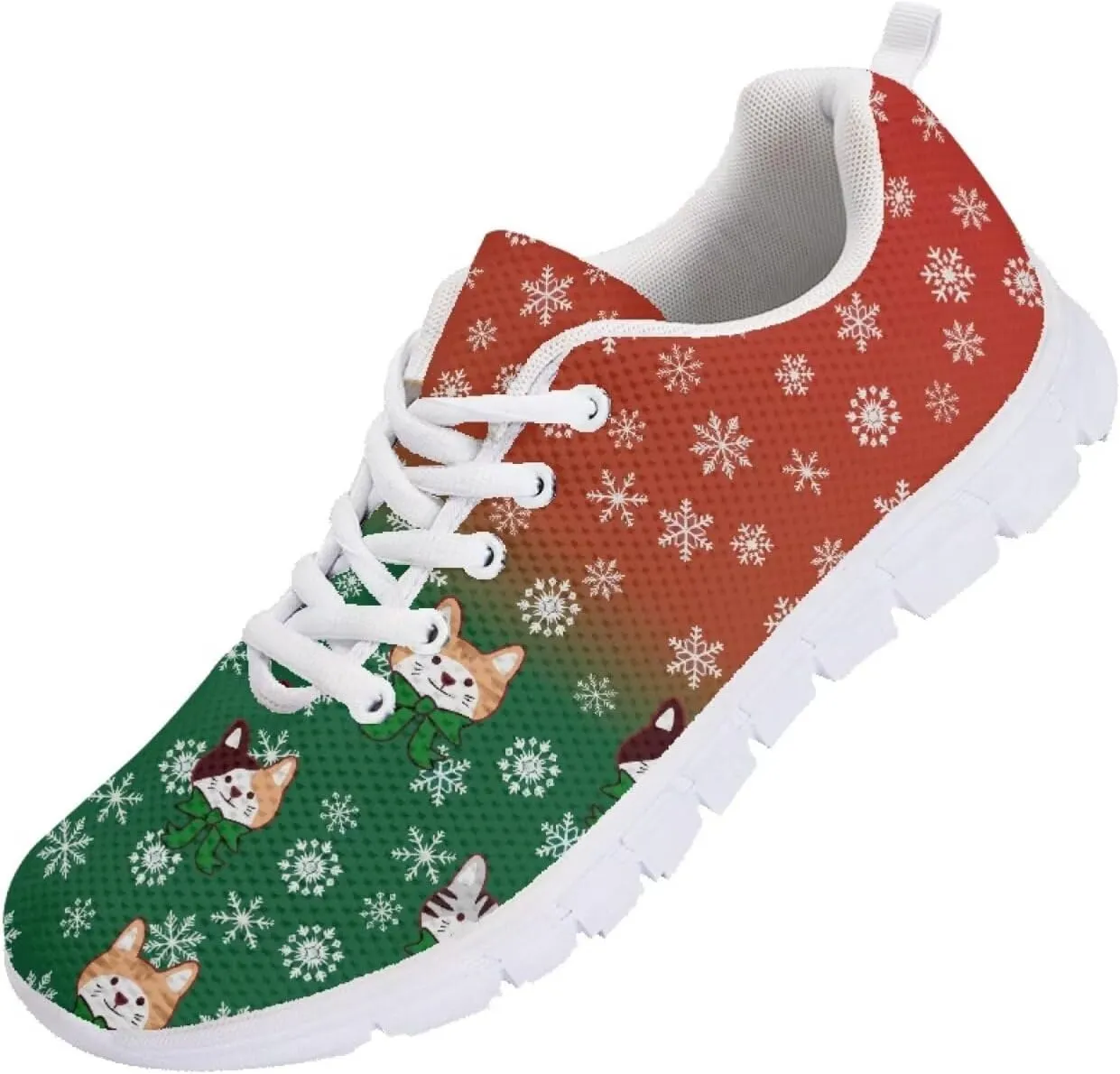SYtrade Sport Women's Fashion Sneaker White Sole Running Shoes Flat Canvas Shoes