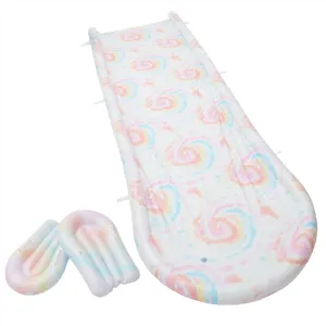 Tie Dye Slip Slide Boogie Board Set