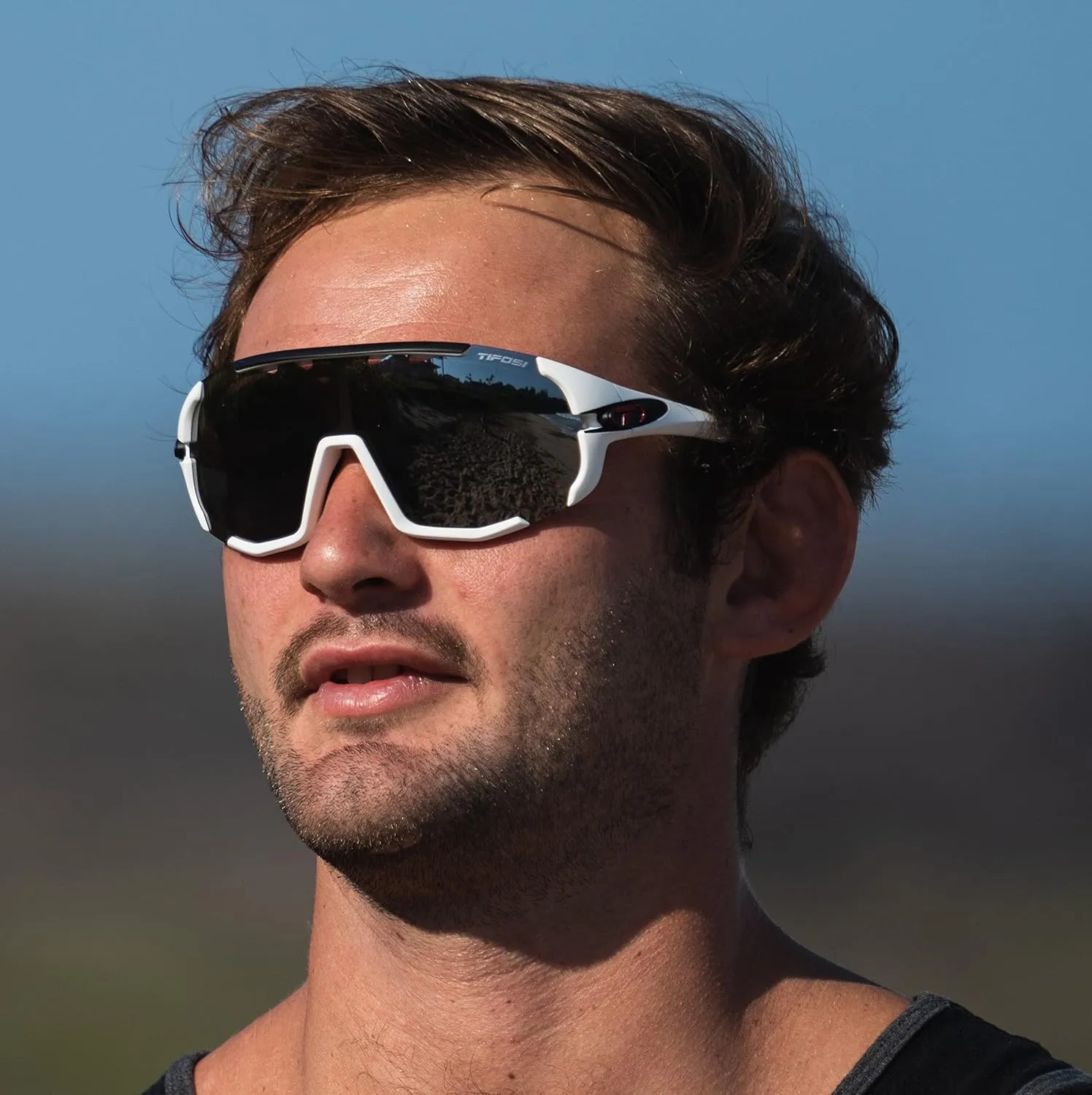 Tifosi Sledge Cycling Sunglasses Unisex w/Interchange & Photochromic Lens Options-For Road, Gravel, MTB & Baseball