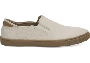 TOMS Men's Topanga Collection Baja Birch Heritage Canvas Gum Slip-Ons