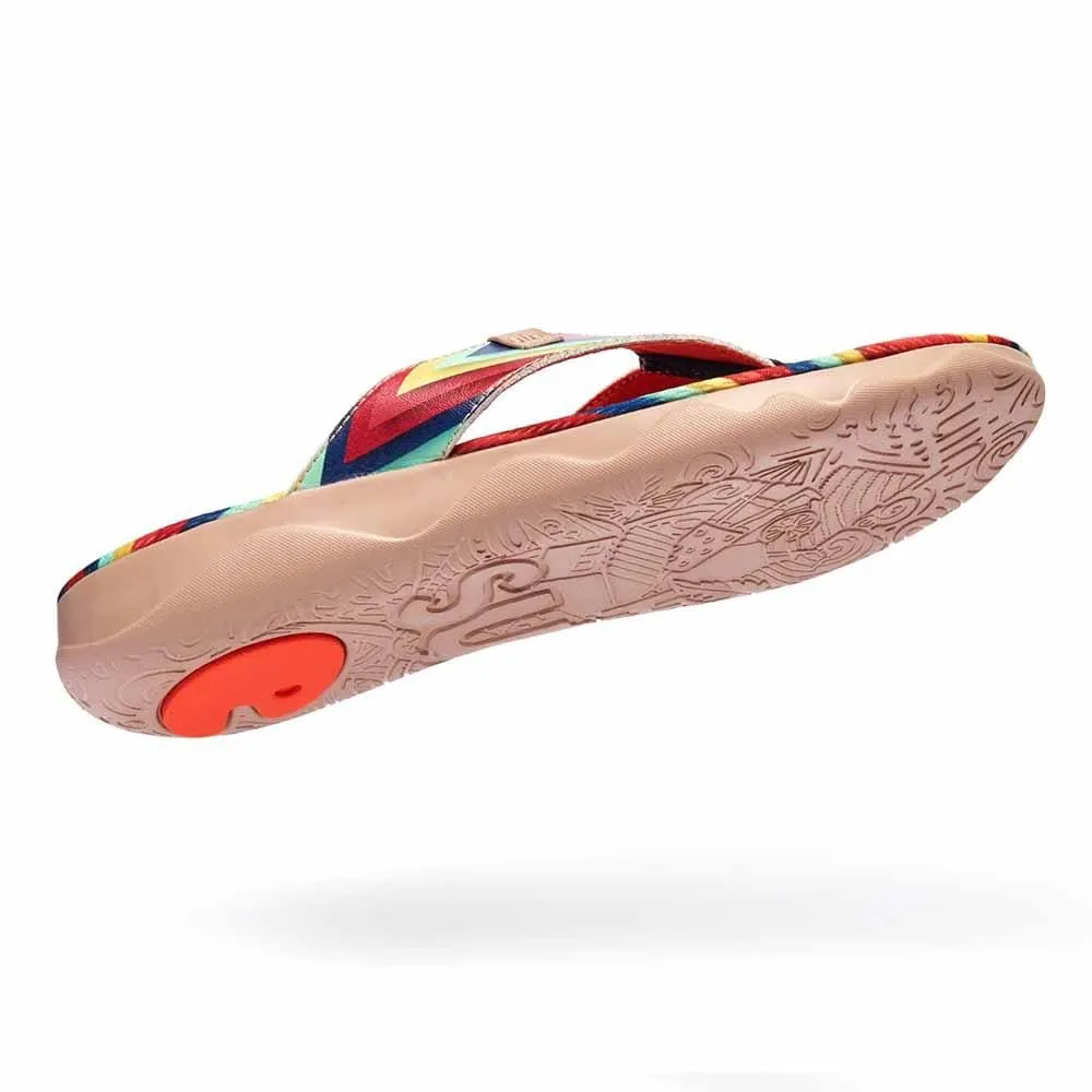Triangle Flip Flops Majorca Women