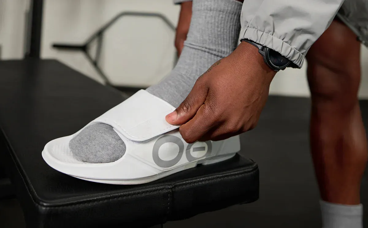 UNISEX OOFOS OOAHH SPORT FLEX LIMITED SLIDE | SMOKE RALLY