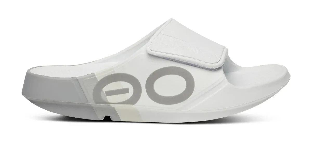 UNISEX OOFOS OOAHH SPORT FLEX LIMITED SLIDE | SMOKE RALLY