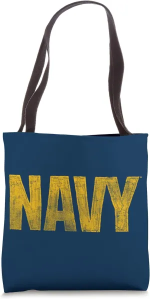 U.S. Navy Logo Tote Bag