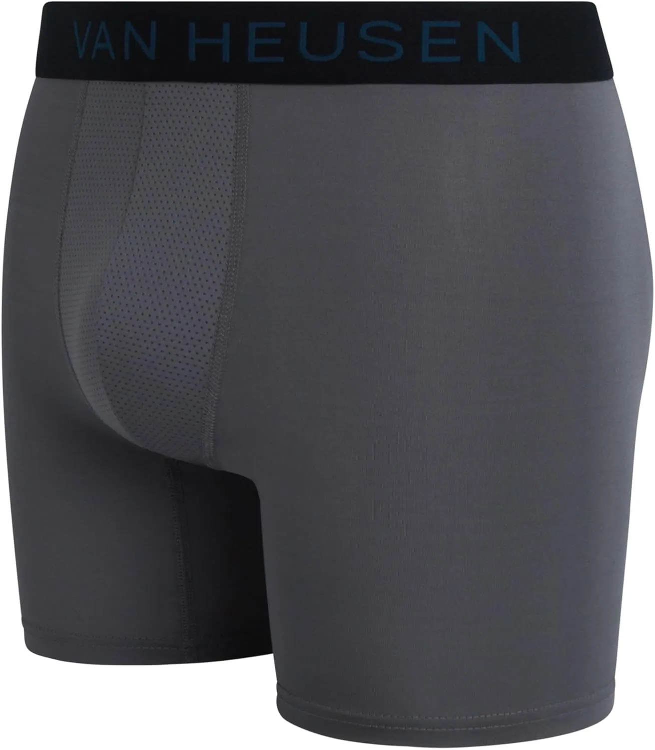 Van Heusen Men's Boxer Briefs - 6 Pack Sport Soft Performance Moisture Wicking Boxers - Breathable Underwear for Men (S-XL)