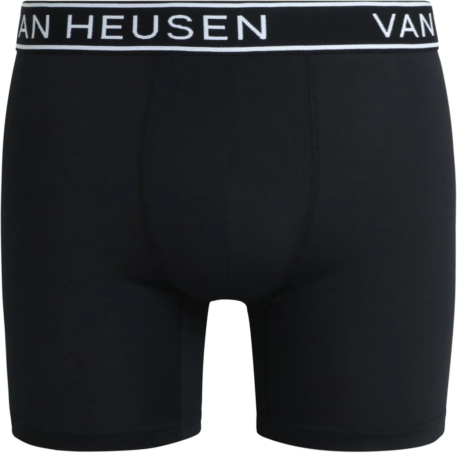 Van Heusen Men's Boxer Briefs - 6 Pack Sport Soft Performance Moisture Wicking Boxers - Breathable Underwear for Men (S-XL)