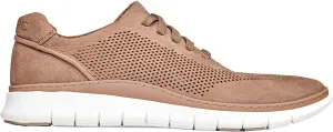 Vionic Womens Fresh Joey Casual Lace Up Sneaker Shoes, Taupe, US 5