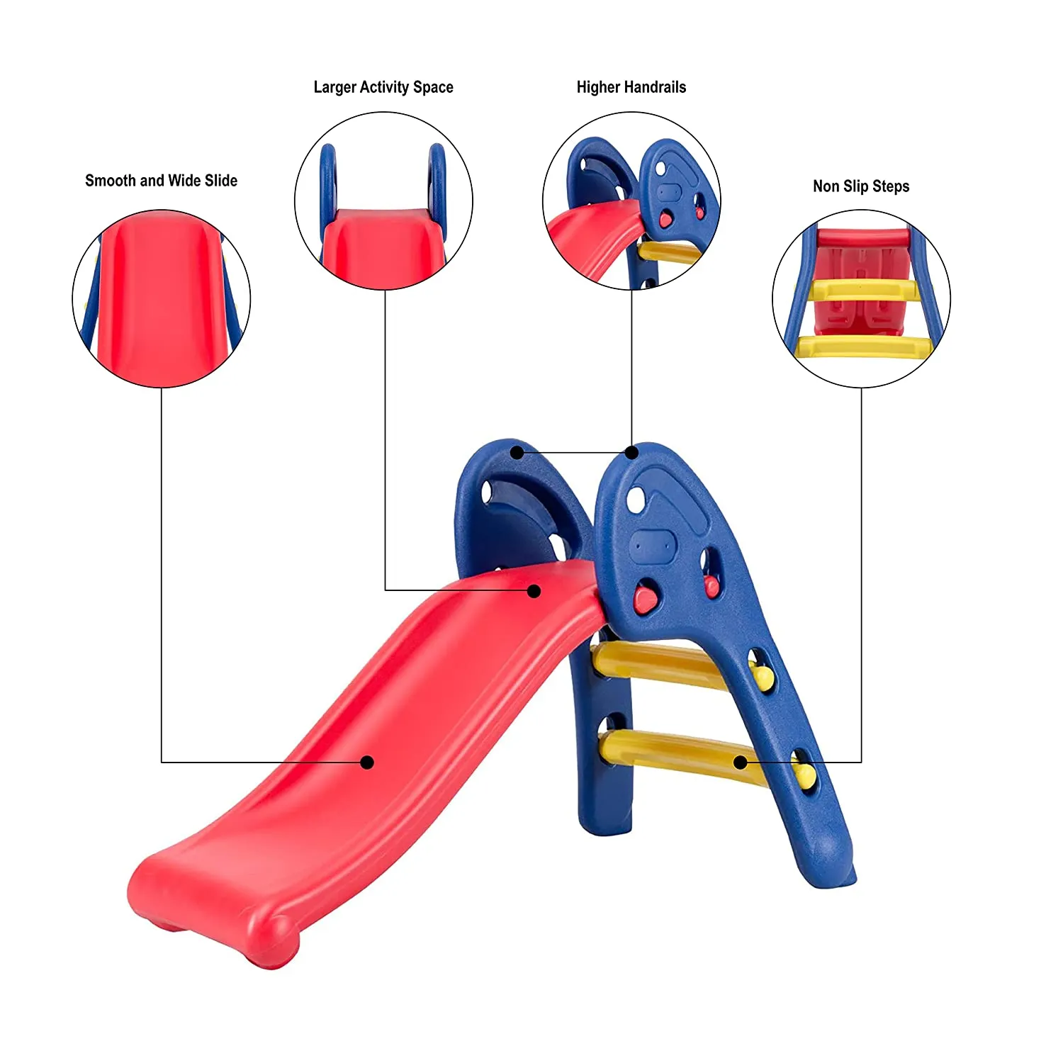 Webby Foldable Baby Garden Slide