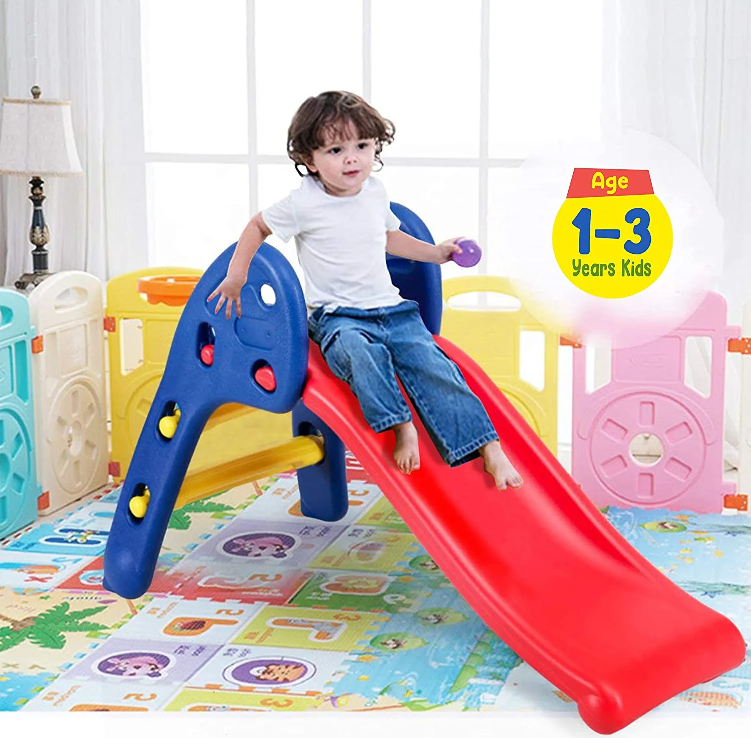 Webby Foldable Baby Garden Slide