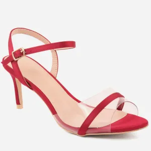 Woman "KARI" Transparent Upper Strap Sandals