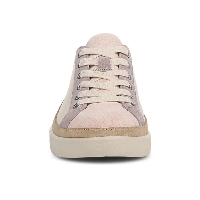 Womens Vionic Winny Lace Up Sneaker in Parchment/Cameo Rose