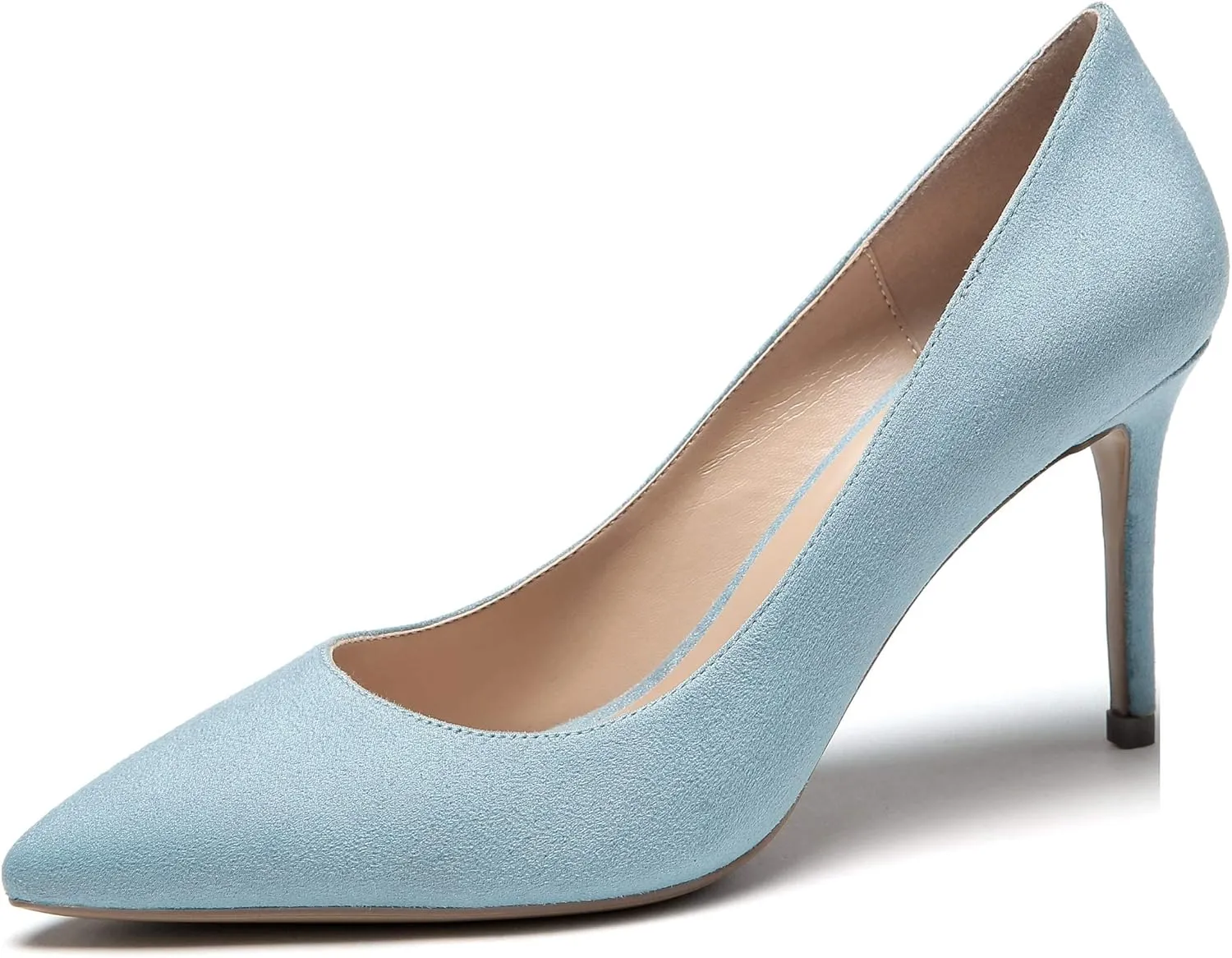 YODEKS Women's High Heel Pumps Pointed Toe Classic 85mm Stiletto Heels Patent Party Dress Shoes
