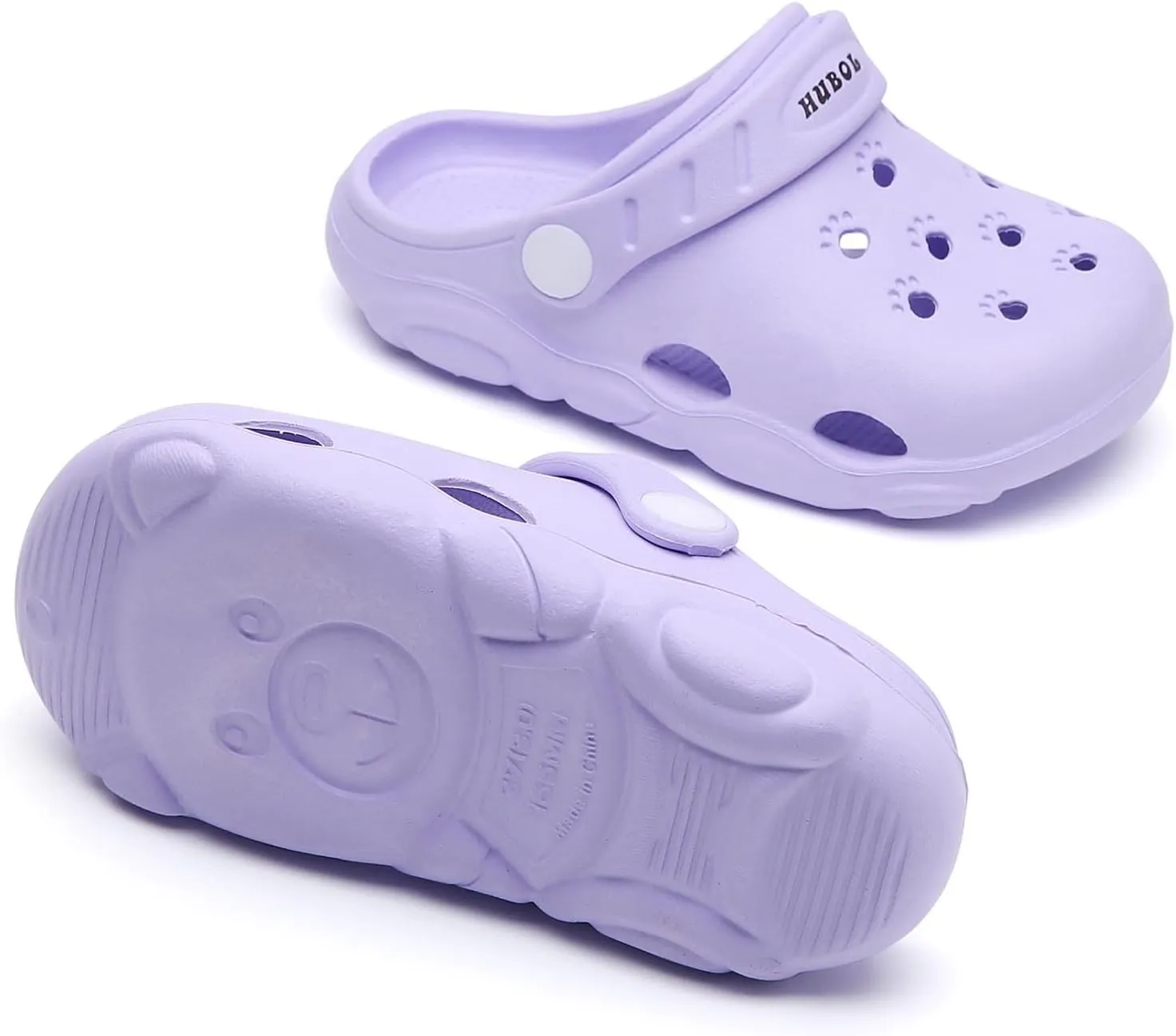 YUKTOPA Children's Garden Clogs Shoes Toddler Little Kid Sandals Slippers Breathable Beach Shower Shoes